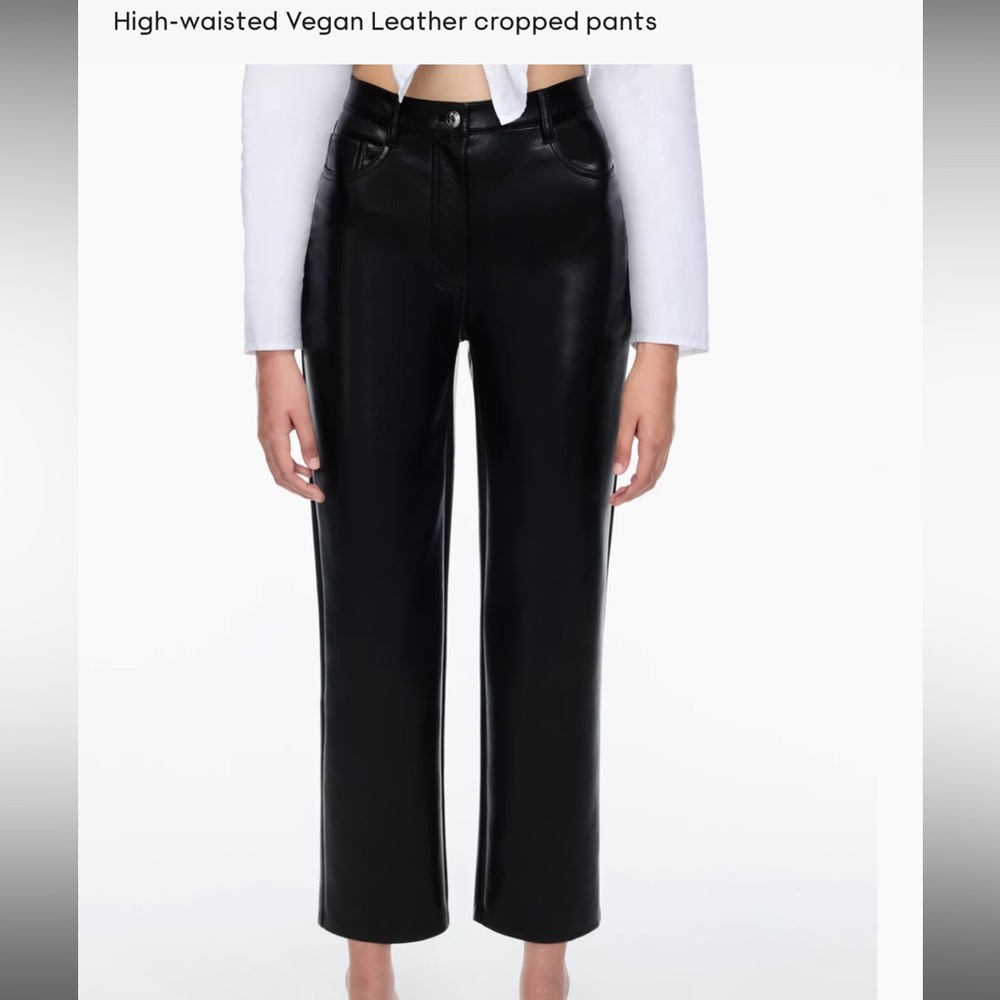 NWT Wilfred x Aritzia Melina Cropped Pant in Black